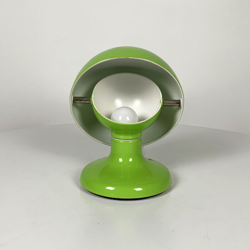 Lampe de table vintage Flash Green par Tobia & Afra Scarpa pour Flos 1960