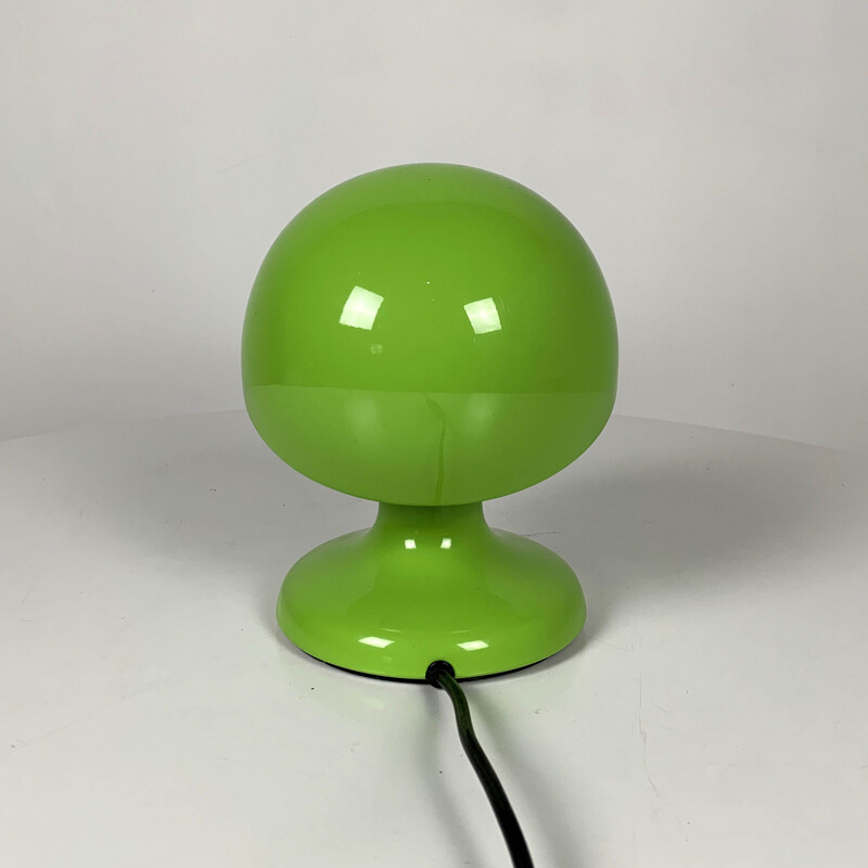 Vintage Flash Green Table Lamp by Tobia & Afra Scarpa for Flos 1960s