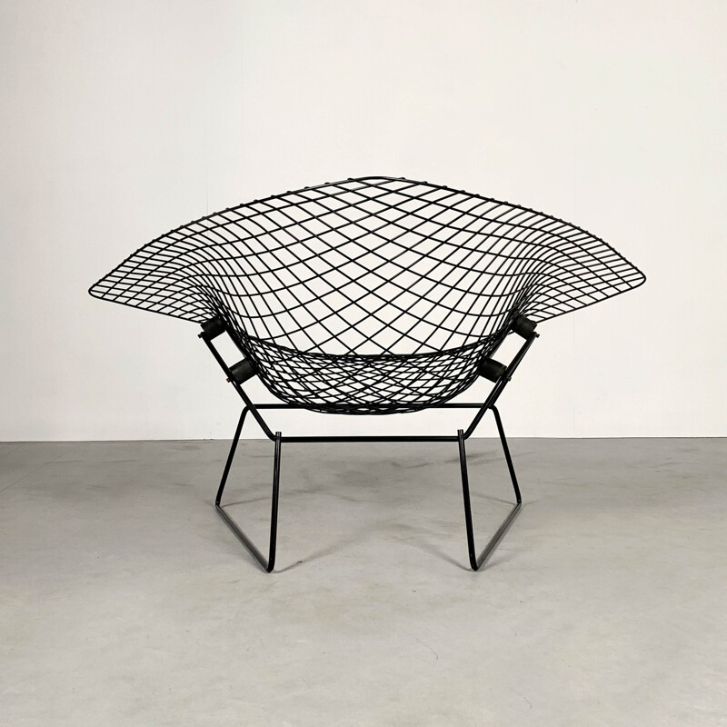 Vintage Large Diamond Lounge Chair by Harry Bertoia for Knoll, 1970s