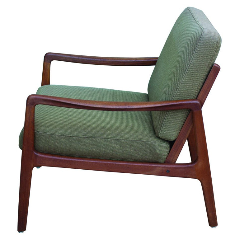 Vintage FD-109 Teak Lounge Chair by Ole Wanscher for France & Son, 1960s