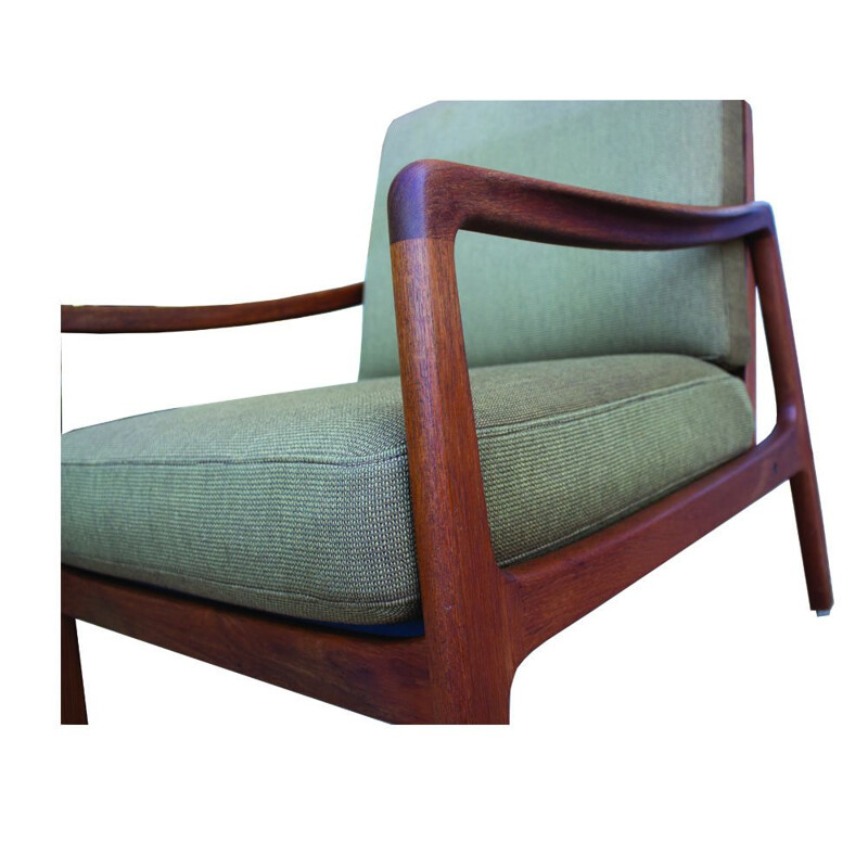 Vintage FD-109 Teak Lounge Chair by Ole Wanscher for France & Son, 1960s