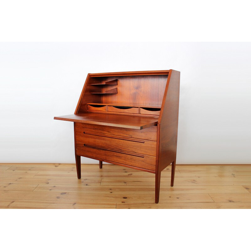 Odder secretary in teak, Nils JONSSON - 1960s