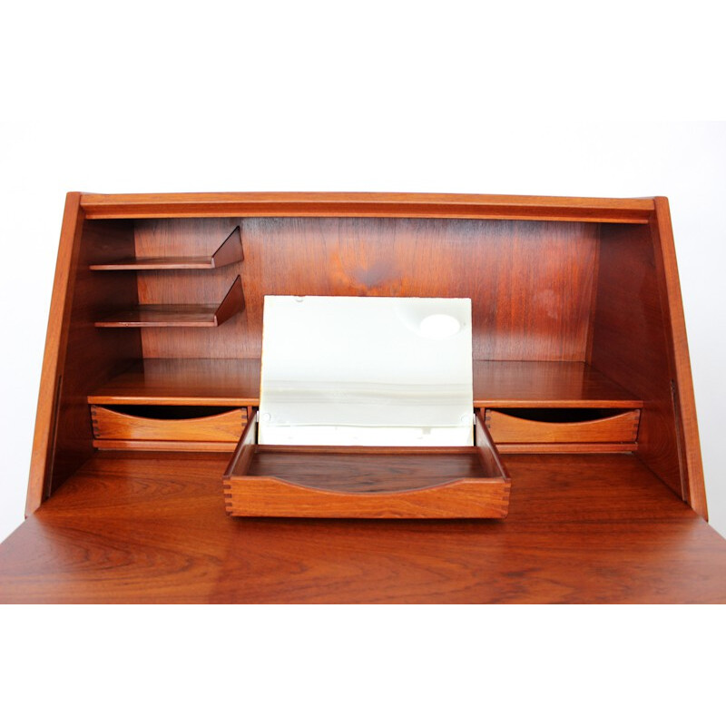 Odder secretary in teak, Nils JONSSON - 1960s