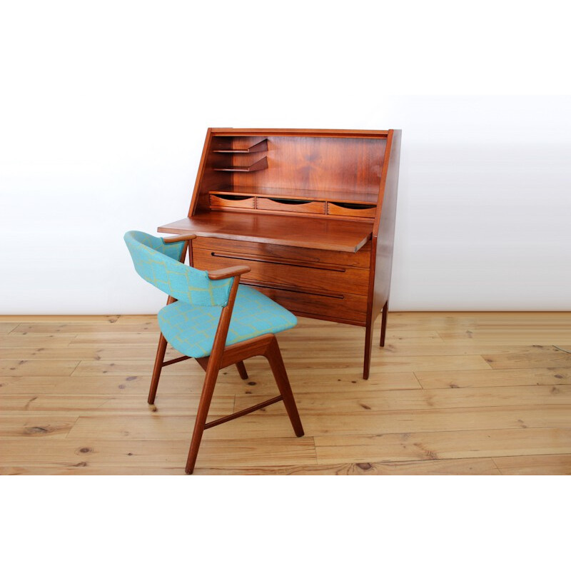 Odder secretary in teak, Nils JONSSON - 1960s