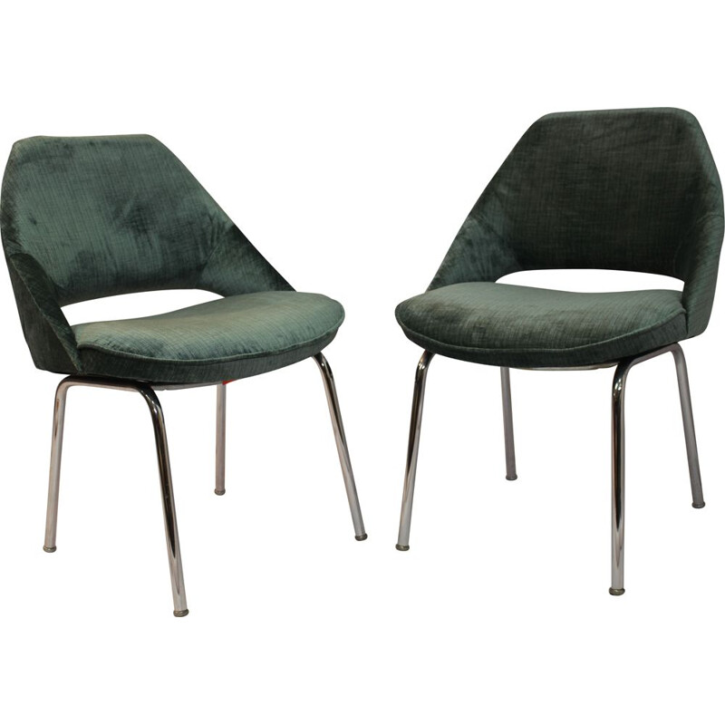 Pair of vintage armchairs Egon Eiermann, 1970