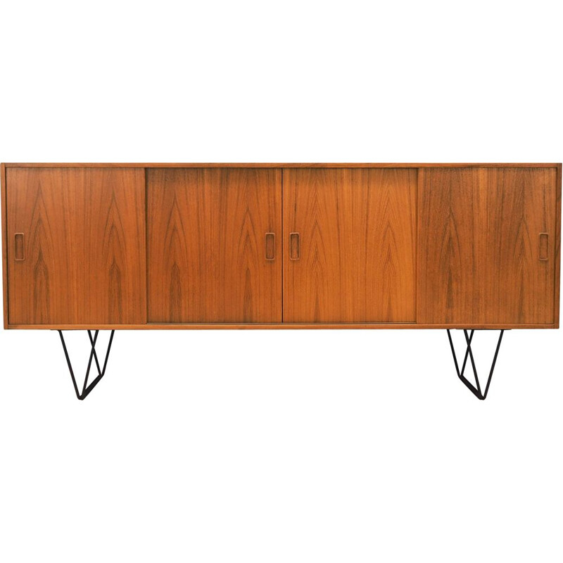 Vintage Danish sideboard teak by Erik Jensen, 1960