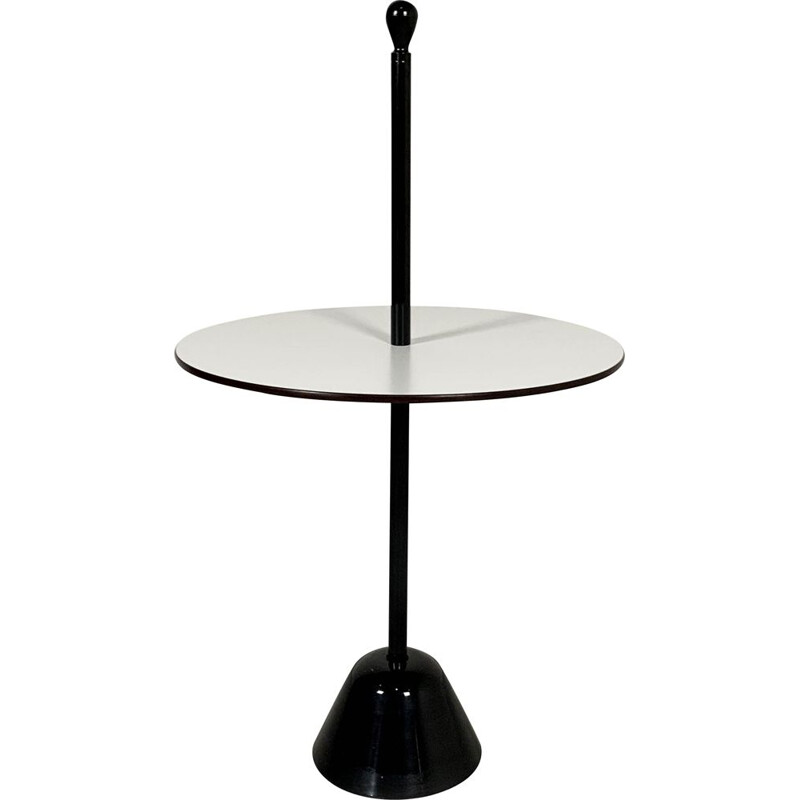 Vintage Servomuto 2-Tone Side Table by Achille Giacomo Castiglioni for Zanotta, 1970s