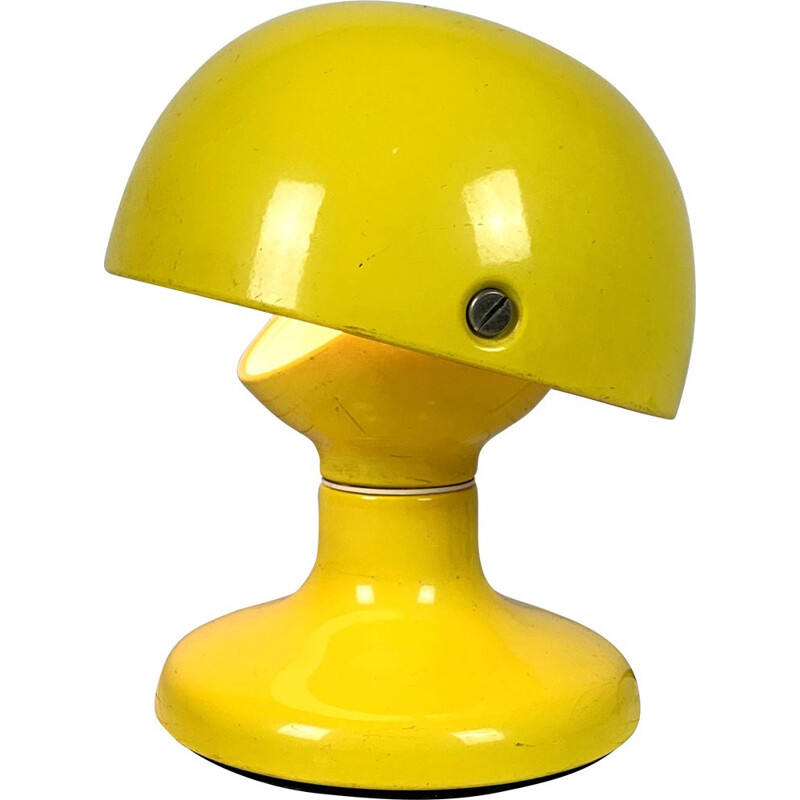 Vintage Yellow Table Lamp by Tobia & Afra Scarpa for Flos 1960s