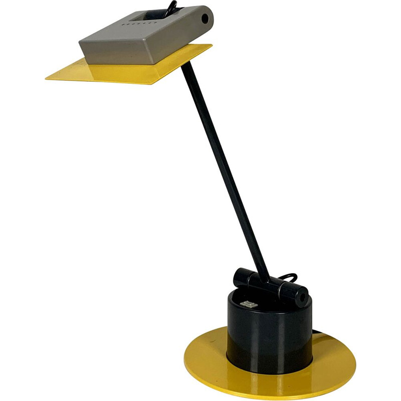 Vintage Aero Desk Lamp by Ettore Sottsass for Bieffeplast 1980s