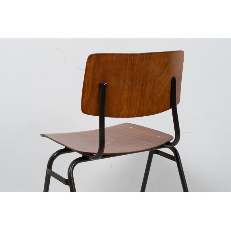 Vintage Kwartet industrial chair by Marko