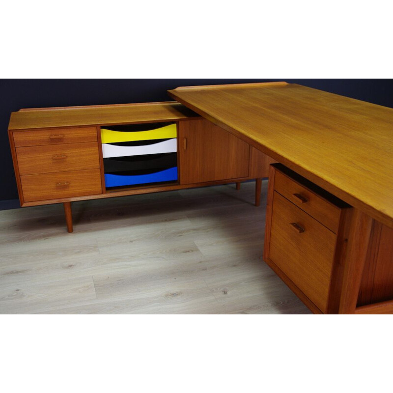 Bureau Vintage en teck d'Arne Vodder pour Sibast 1960