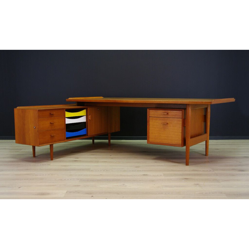 Bureau Vintage en teck d'Arne Vodder pour Sibast 1960