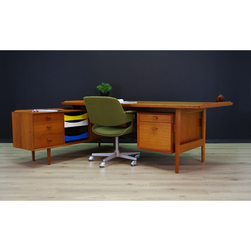 Vintage Desk in teak by Arne Vodder for Sibast 1960