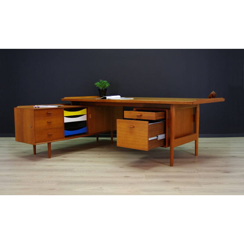 Bureau Vintage en teck d'Arne Vodder pour Sibast 1960