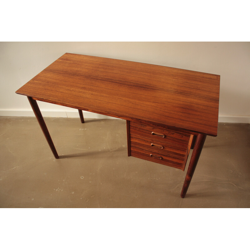 Scandinavian desk in rosewood, Arne VODDER - 1960s