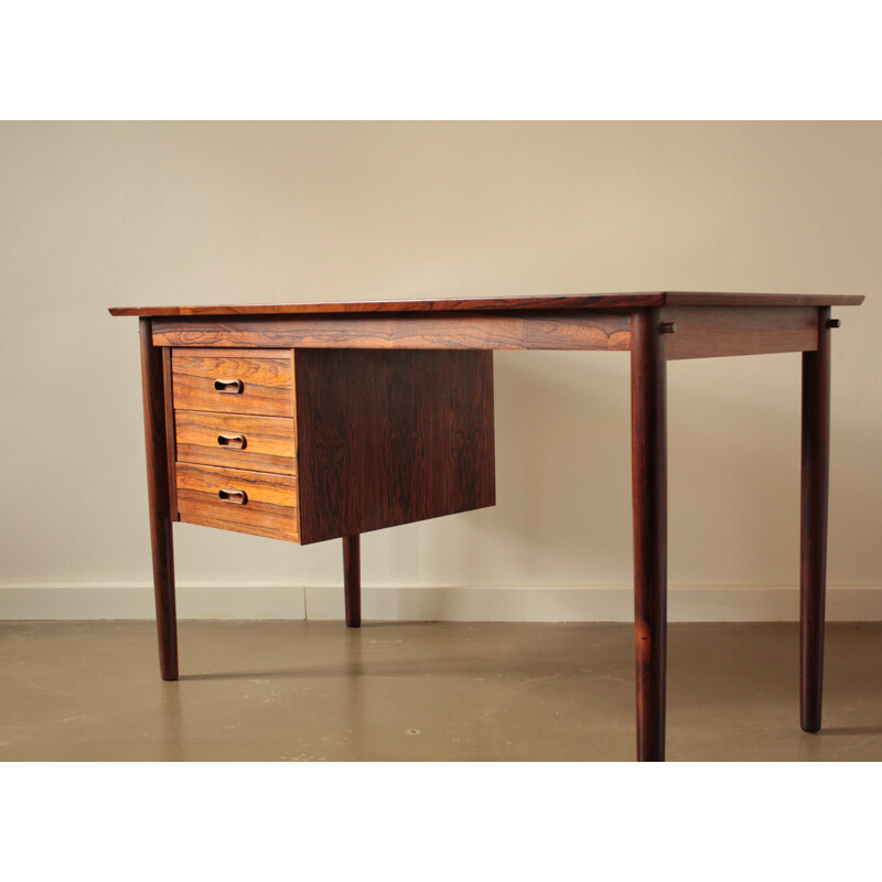 Scandinavian desk in rosewood, Arne VODDER - 1960s