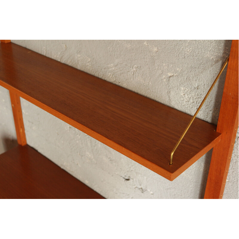 Vintage Wall Bookcase Norway 1960