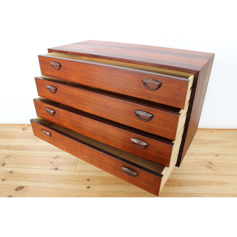Rio rosewood chest of drawers, Kai KRISTIANSEN - 1970s