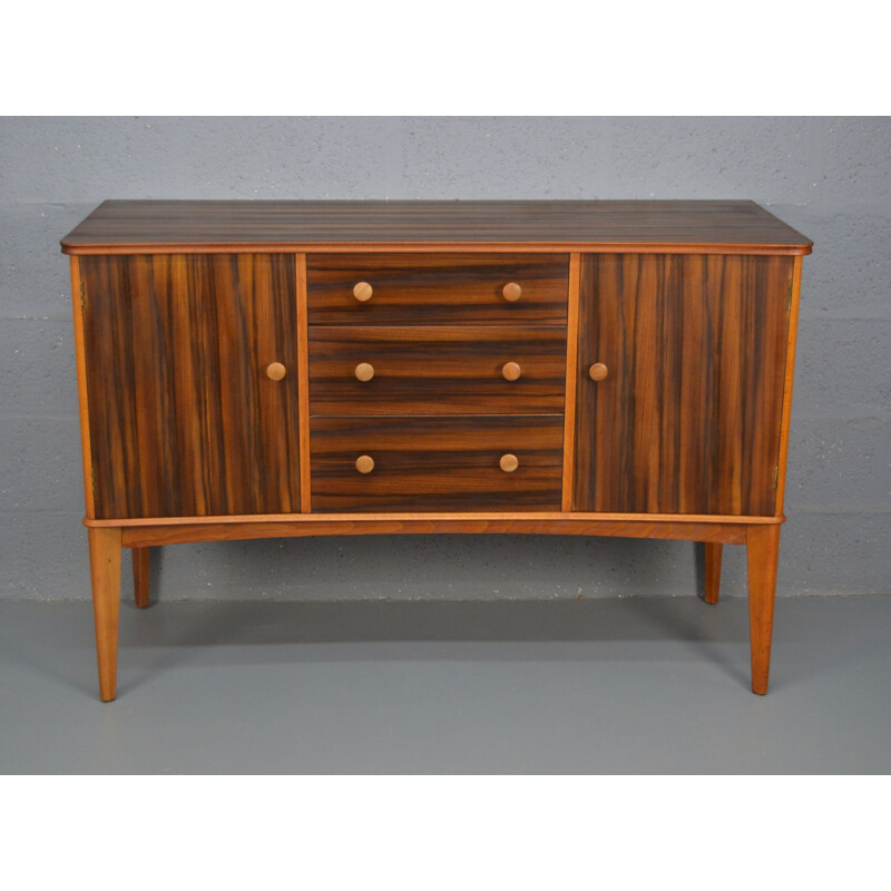 Vintage Walnut Vesper Sideboard By Gimson And Slater 1950