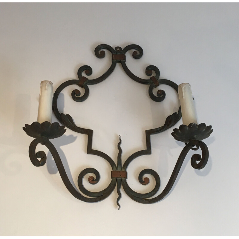 Pair of vintage sconces 1950