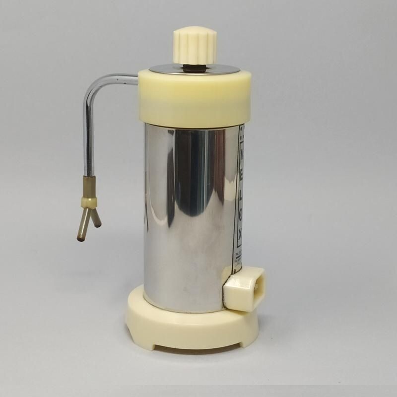 Vintage coffee machine in bakalite and aluminum by Paolo Malago, Italy 1950