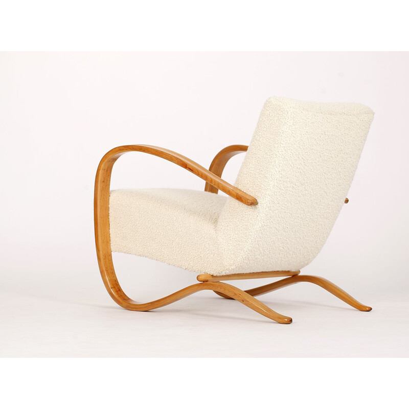 Vintage Streamline Chair by Jindrich Halabala for Spojene UP Zavody 1930