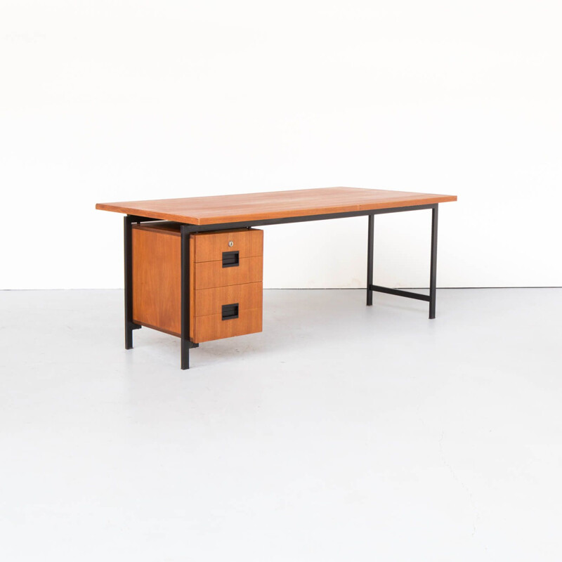 Vintage 'EU02' writing desk for Pastoe Cees Braakman 1960