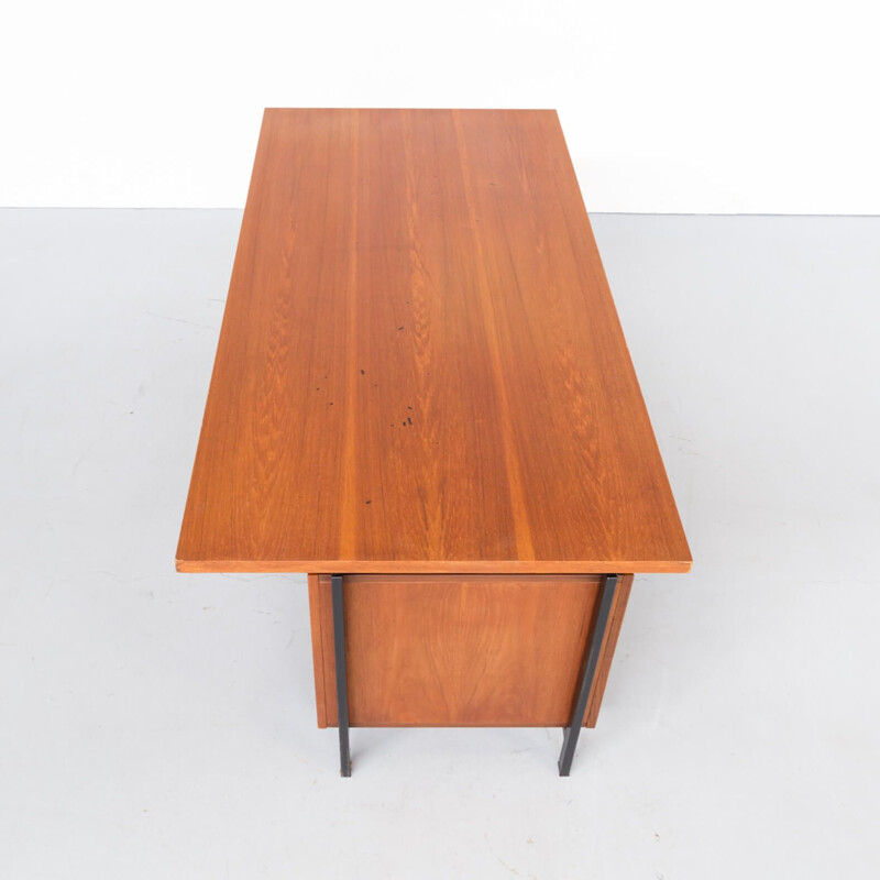 Vintage 'EU02' writing desk for Pastoe Cees Braakman 1960