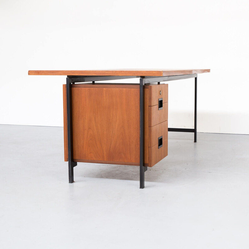 Vintage 'EU02' writing desk for Pastoe Cees Braakman 1960