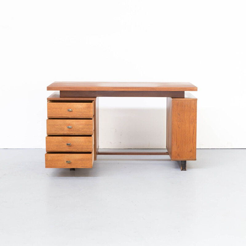 Vintage Teak veneer desk 1960