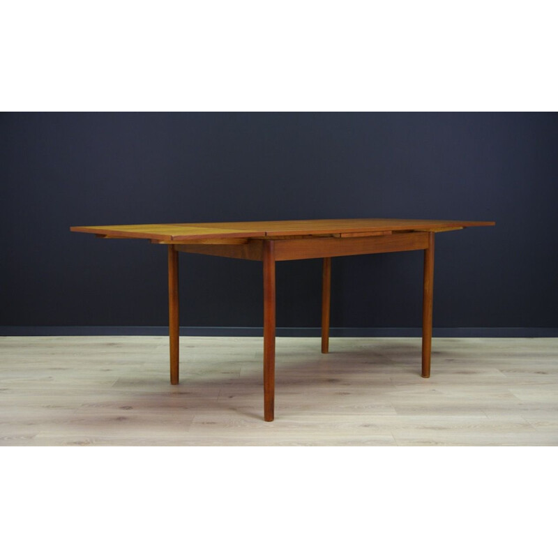 Vintage teak table, scandinavian 1970