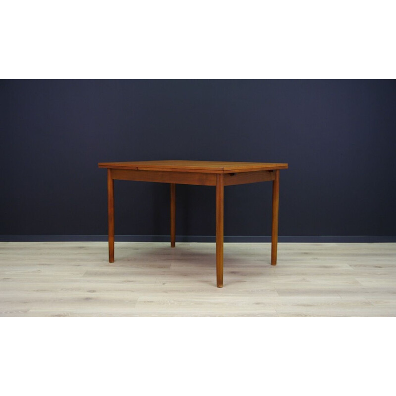 Vintage teak table, scandinavian 1970