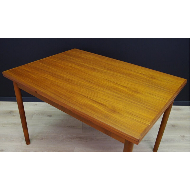 Vintage teak table, scandinavian 1970