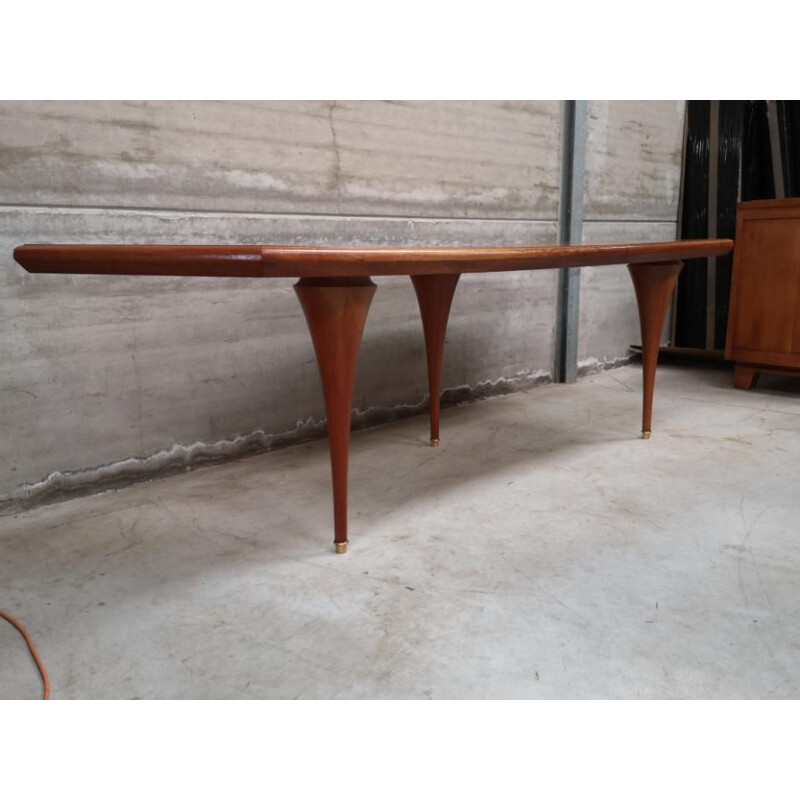 Vintage mahogany desk 1970