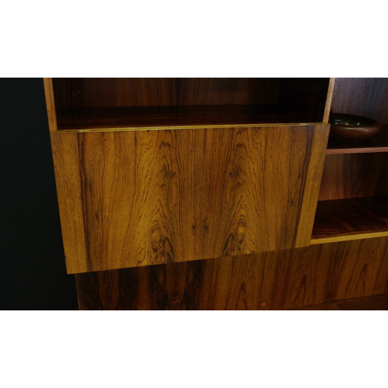 Vintage wall system by Ib Kofod Larsen in rosewood 1960