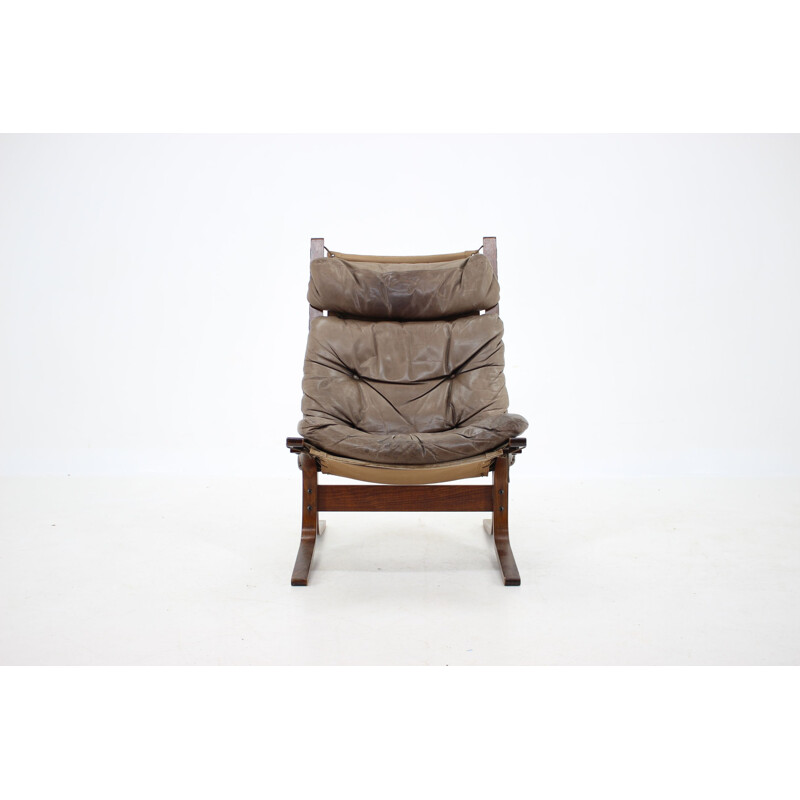 Fauteuil vintage d'Ingmar Relling pour Westnofa Norvège 1970