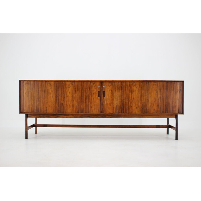 Vintage Arne Vodder Free Standing Long Palisander Sideboard Denmark 1960s