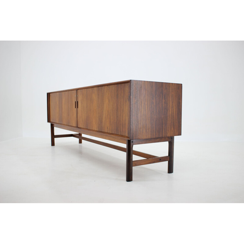 Vintage Arne Vodder Free Standing Long Palisander Sideboard Denmark 1960s