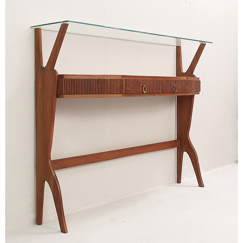 Vintage Italian Console Table 1950s