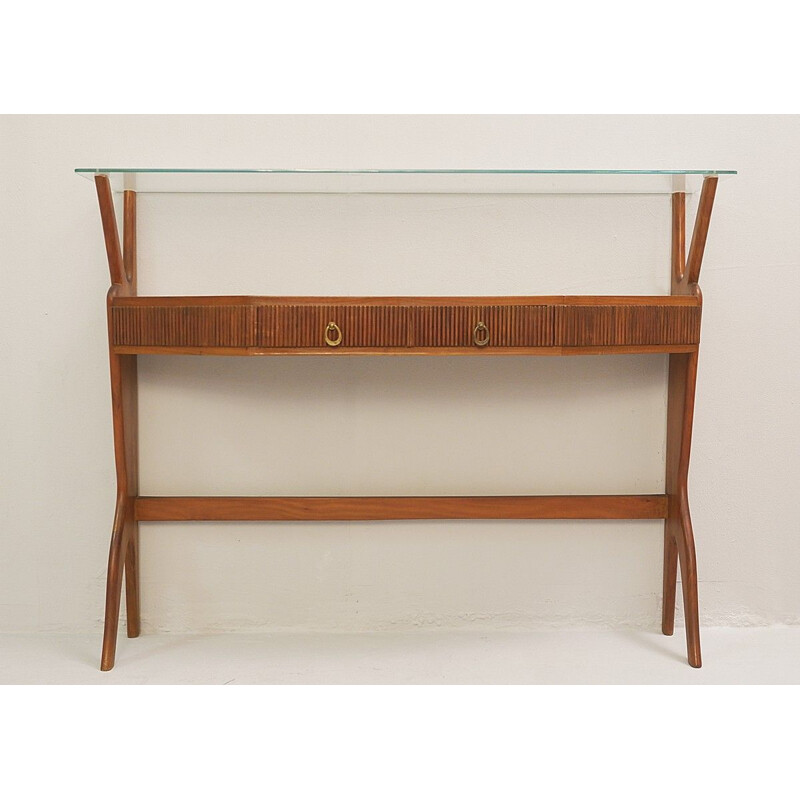 Vintage Italian Console Table 1950s