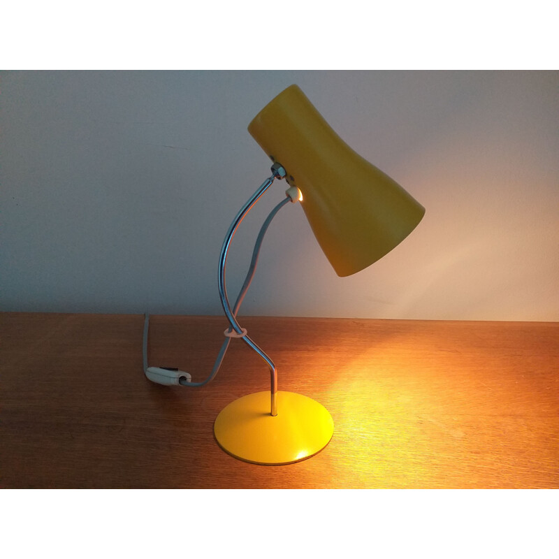 Lampe de table vintage Napako de Josef Hurka 1960