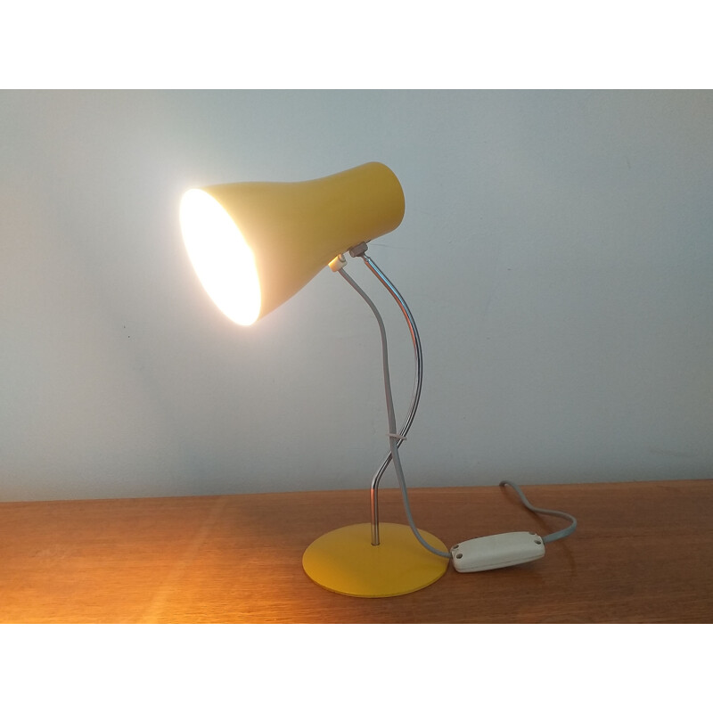 Mid Century Table Lamp Napako by Josef Hurka 1960s