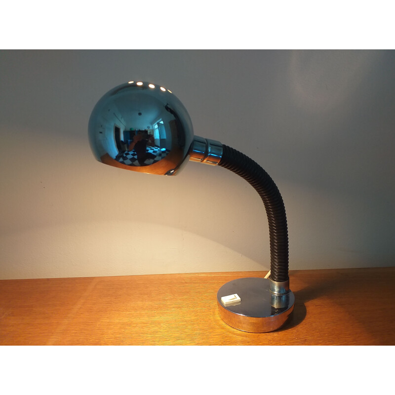 Mid Century Table Lamp Elbow Targetti Sankey Italy 1970s