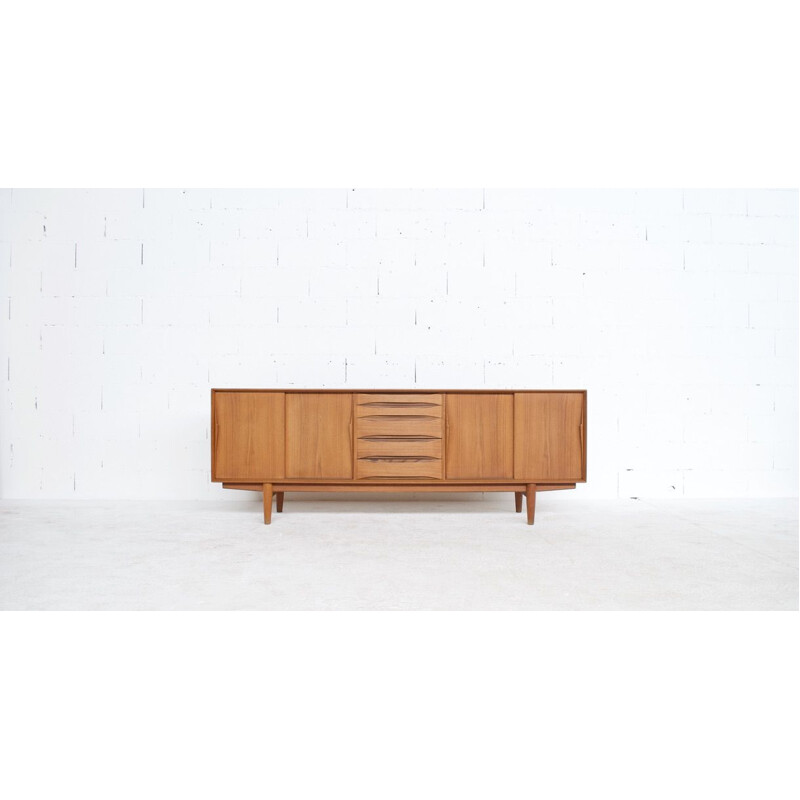 Vintage teak sideboard by Arne Vodder for Skovby 1960s