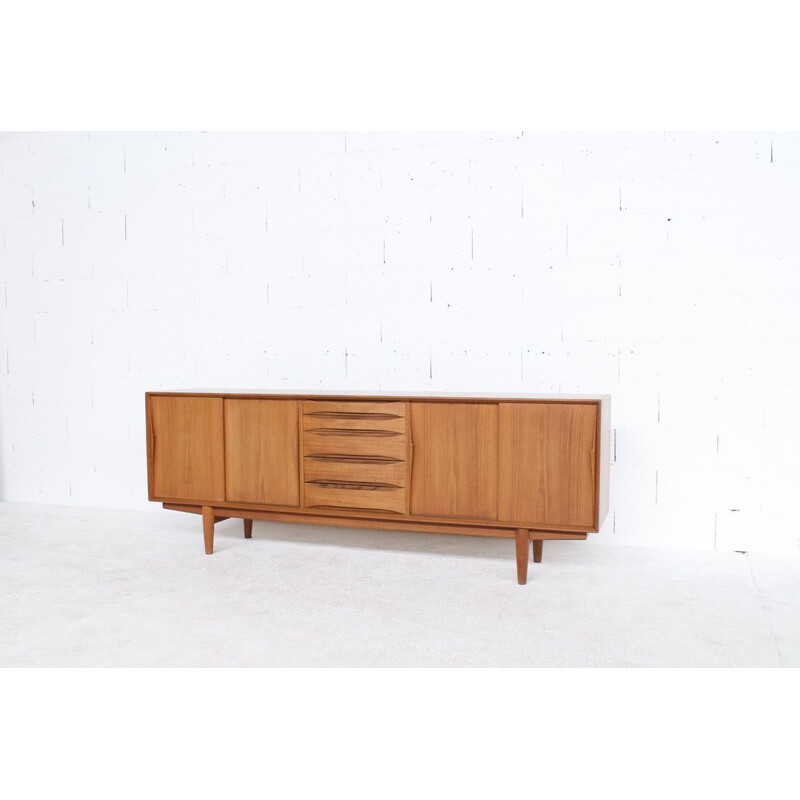 Vintage teak sideboard by Arne Vodder for Skovby 1960s