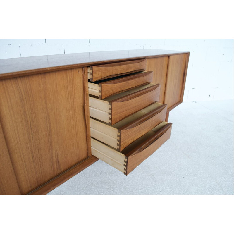 Vintage teak sideboard by Arne Vodder for Skovby 1960s