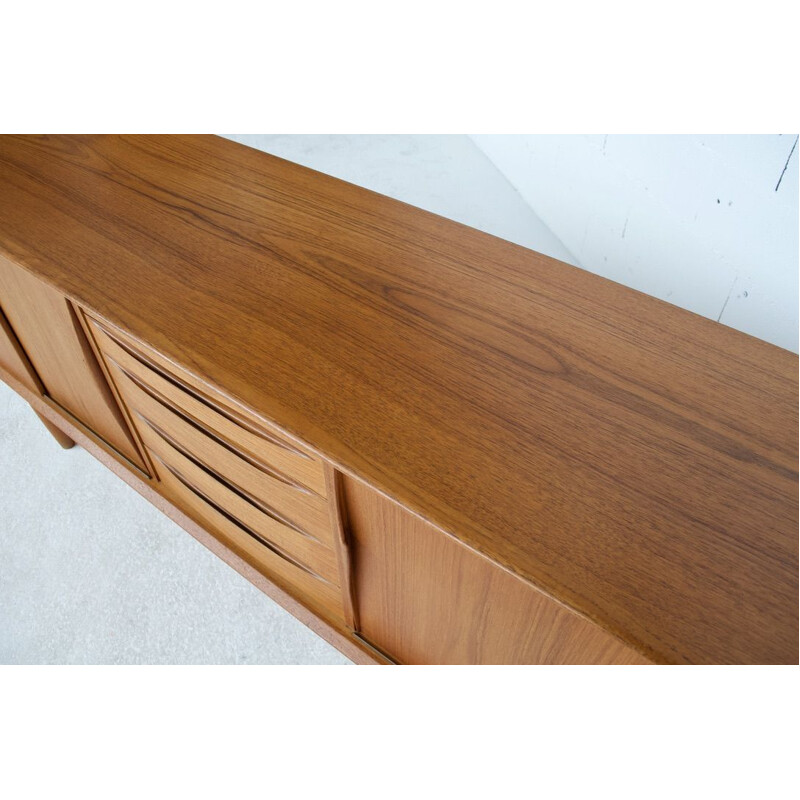 Vintage teak sideboard by Arne Vodder for Skovby 1960s