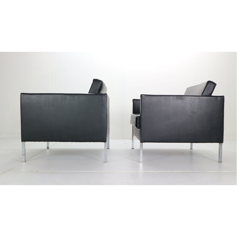 Pair of vintage Club chairs "442" by Pierre Paulin for Artifort. 1962