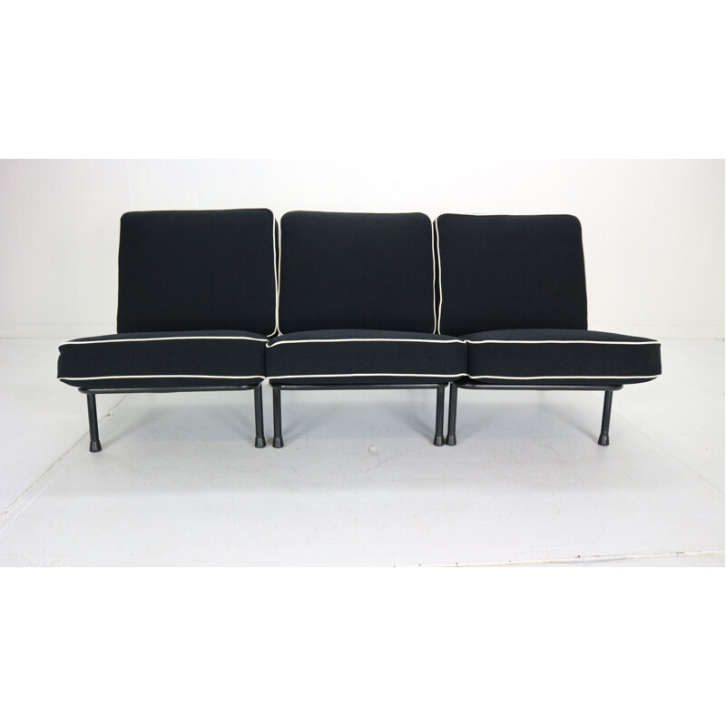 Vintage '013' Set of 3 Easy Chairs for DUX Artifort, Alf Svensson 1950s