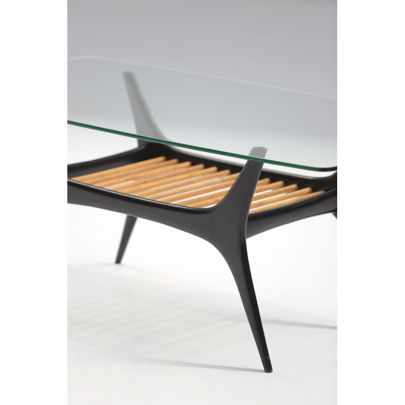 Mid century coffee table designed by Alfred Hendrickx for Belform 1958